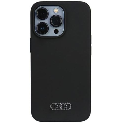 Audi Silicone Zadní Kryt pre iPhone 13/13 Pro Black