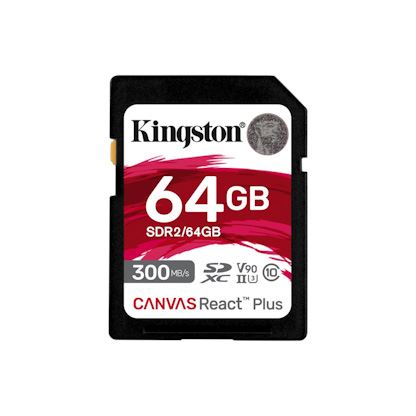 64GB SDXC UHS-II Kingston U3 V90 300R/260W