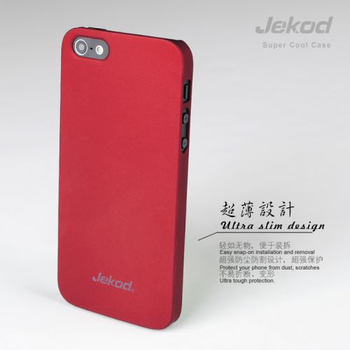 JEKOD Super Cool puzdro Red pre Apple iPhone 5/5S/SE