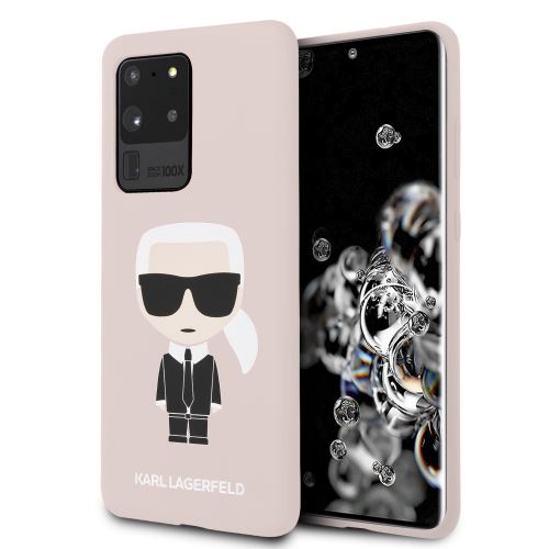 Karl Lagerfeld Full Body kryt pre Samsung Galaxy S20 Ultra Pink