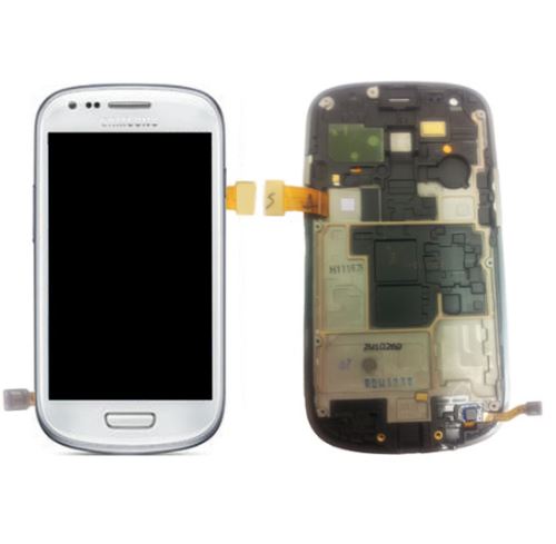 Samsung i8190 Galaxy S III mini kompletný kryt + LCD + dotyk biely