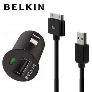 Belkin Micro USB autonabíjačka pre Apple iPhone, iPod, iPad (F8Z689CW)