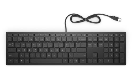 HP Pavilion Keyboard 300/Drôtová USB/SK-Layout/Čierna