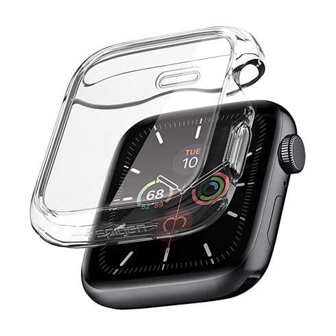 Spigen kryt Ultra Hybrid pre Apple Watch 4/5/6/SE/SE 2 40mm - Crystal Clear