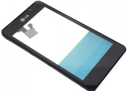 LG P720 Optimus 3D Max predný kryt + dotyk čierny