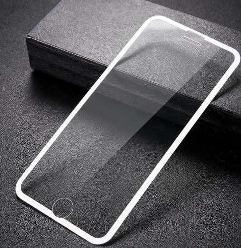 Apple iPhone 6+,6S+,7+,8 Plus - 2.5D full screen tvrdené sklo biele