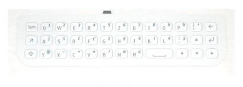 Nokia N97 mini klávesnica biela slovenská