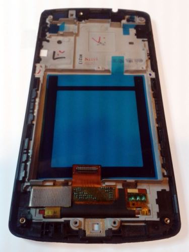 LG D820, D821 Google Nexus 5 predný kryt + LCD displej + dotyk Black