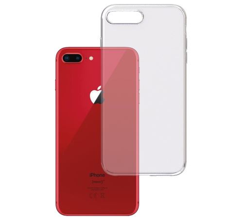 3mk ochranný kryt Clear Case pre Apple iPhone 7 Plus, 8 Plus, čirý