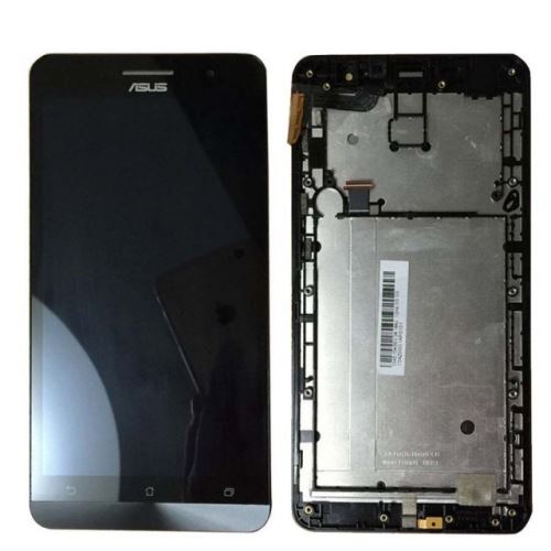 Asus Zenfone 6 LCD displej + dotyk + predný kryt Black