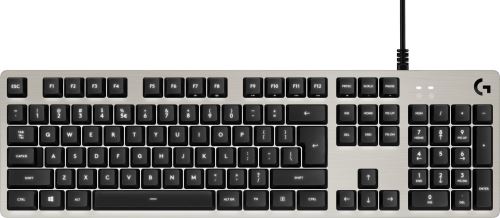 Logitech G413/Drôtová USB/US-Layout/Strieborná