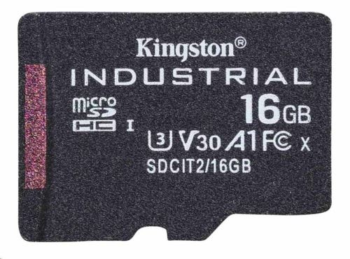 Kingston Industrial/micro SDHC/16GB/100MBps/UHS-I U3 / Class 10