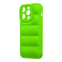 OBAL:ME Puffy Kryt pre Apple iPhone 14 Pro Green