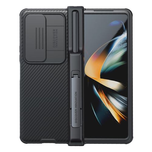 Nillkin CamShield PRO Slot+Stand Zadní Kryt pre Samsung Galaxy Z Fold 4 5G Black
