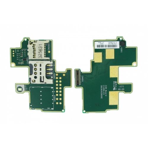 Sony C1904, C1905 Xperia M čítačka SIM + Micro SD pamäťovej karty
