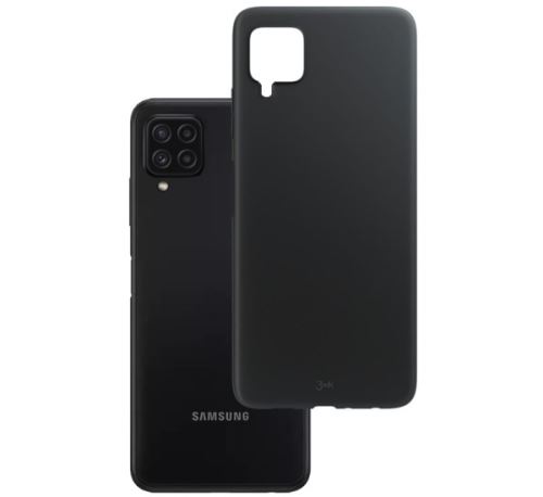 3mk ochranný kryt Matt Case pre Samsung Galaxy A22 (SM-A225), černá