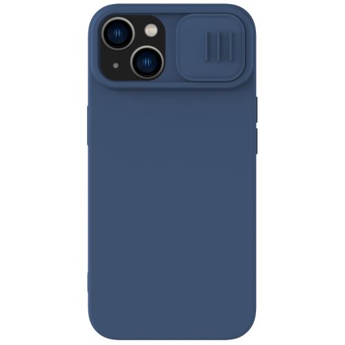 Nillkin CamShield Silky Silikonový Kryt pre Apple iPhone 15 Plus Midnight Blue