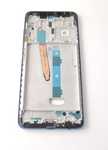 Xiaomi Poco X3 predný kryt modrý