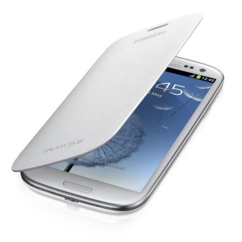 EFC-1G6FWE Samsung Flip puzdro pre i9300 Merble White (EU Blister)