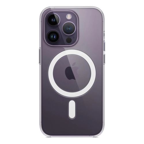 MPU63ZM/A Apple Clear Kryt vč. MagSafe pre iPhone 14 Pro Transparent (Pošk. Balení)