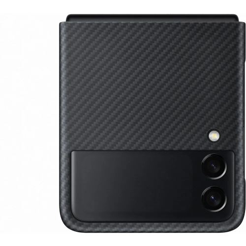 EF-XF711SBE Samsung Aramidový Kryt pre Galaxy Z Flip 3 Black (Pošk. Balení)