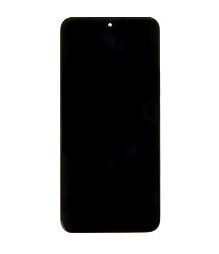 Honor X8a LCD displej + dotyk + predný kryt Black (Service Pack)