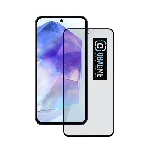 OBAL:ME Privacy 5D Tvrzené Sklo pre Samsung Galaxy A55 5G Black