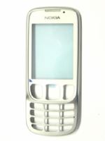 Nokia 6303(i) White Silver predný kryt