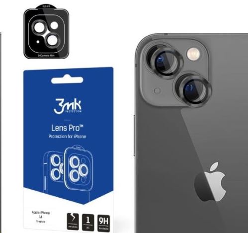 3mk ochrana kamery Lens Pro pre Apple iPhone 15, Graphite