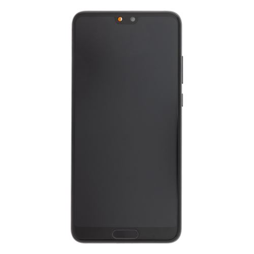 Huawei P20 LCD displej + dotyk + predný kryt Black
