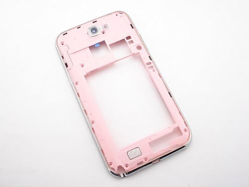 Samsung N7100 Galaxy Note2 stredný kryt Pink
