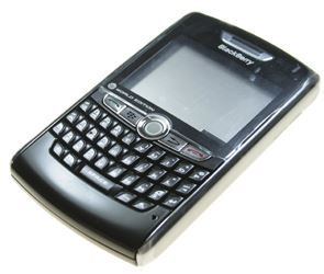 Blackberry 8800 kompletný kryt čierny
