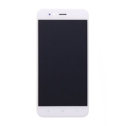 LCD displej + dotyk + predný kryt pre Xiaomi mi A1 White