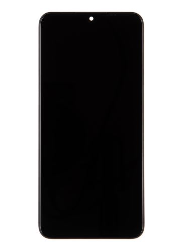 LCD displej + dotyk + predný kryt pre Xiaomi Redmi 9 Black (Service Pack)