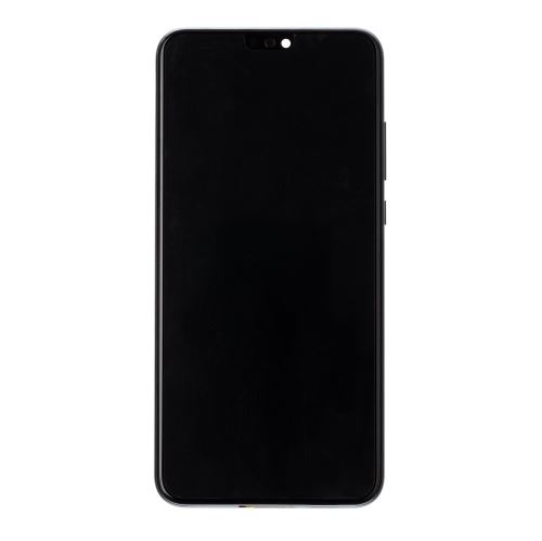 Honor 9X Lite LCD displej + dotyk + predný kryt Midnight Black (Service Pack)