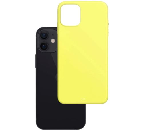 3mk ochranný kryt Matt Case pre Apple iPhone 13, lime/žlutozelená