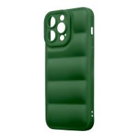OBAL:ME Puffy Kryt pre Apple iPhone 14 Pro Max Dark Green