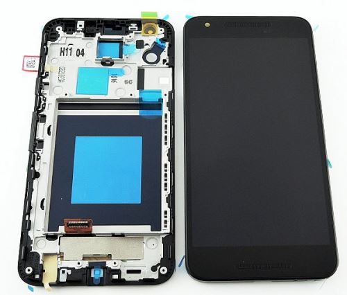 LG H791 Google Nexus 5X LCD displej + dotyk + predný kryt Black