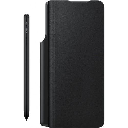 EF-FF92PCB Samsung Flipové puzdro + S Pen pre Galaxy Z Fold 3 Black