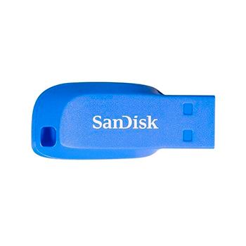 SanDisk Cruzer Blade 32GB USB 2.0 elektricky modrá