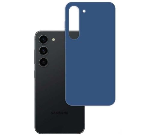 3mk ochranný kryt Matt Case pre Samsung Galaxy S23+ blueberry/modrá