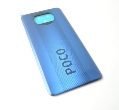Xiaomi Poco X3 kryt batéria modrý