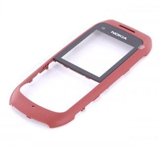 Nokia C1-00 predný kryt červený