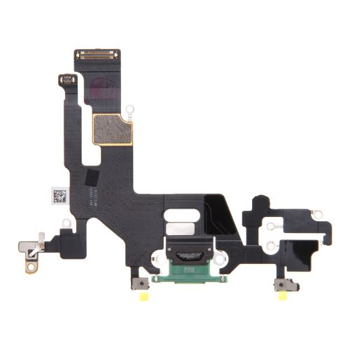 Apple iPhone 11 Flex Kabel vr. nabíjacieho konektora Green