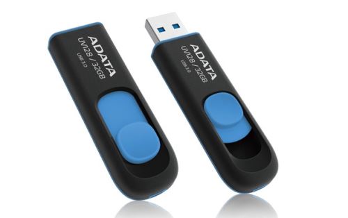 ADATA UV128/32GB/40MBps/USB 3.0/USB-A/Modrá