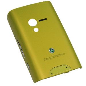 Sony Ericsson X10 mini kryt batérie žltý