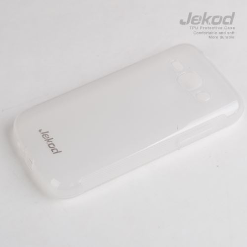 JEKOD TPU ochranné puzdro White pre Samsung S7270 Galaxy Ace 3