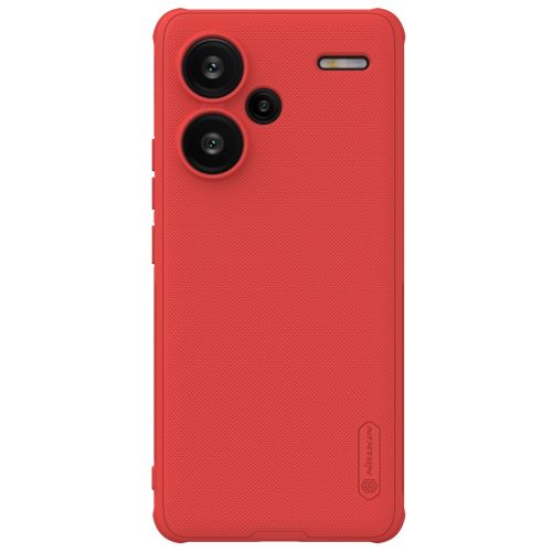 Nillkin Super Frosted PRO Zadní Kryt pre Xiaomi Redmi Note 13 Pro+ 5G Red