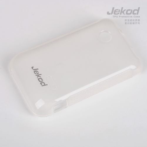 JEKOD TPU ochranné puzdro White pre Sony ST21i Xperia Tipo