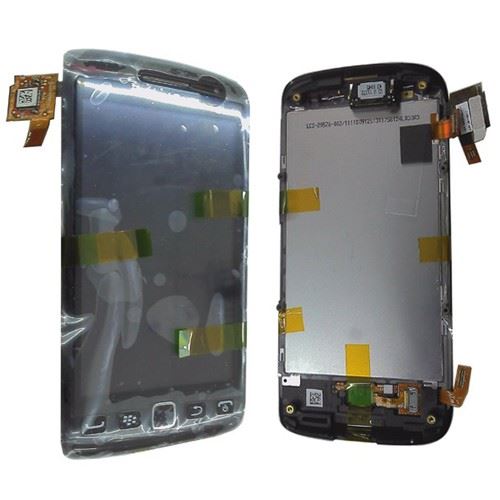 Blackberry 9860 predný kryt + LCD displej + dotyk Black